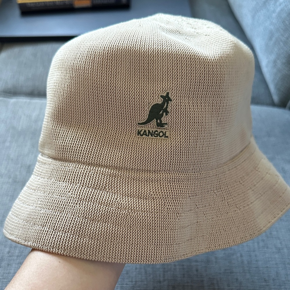 Kangol Tan Bucket Hat